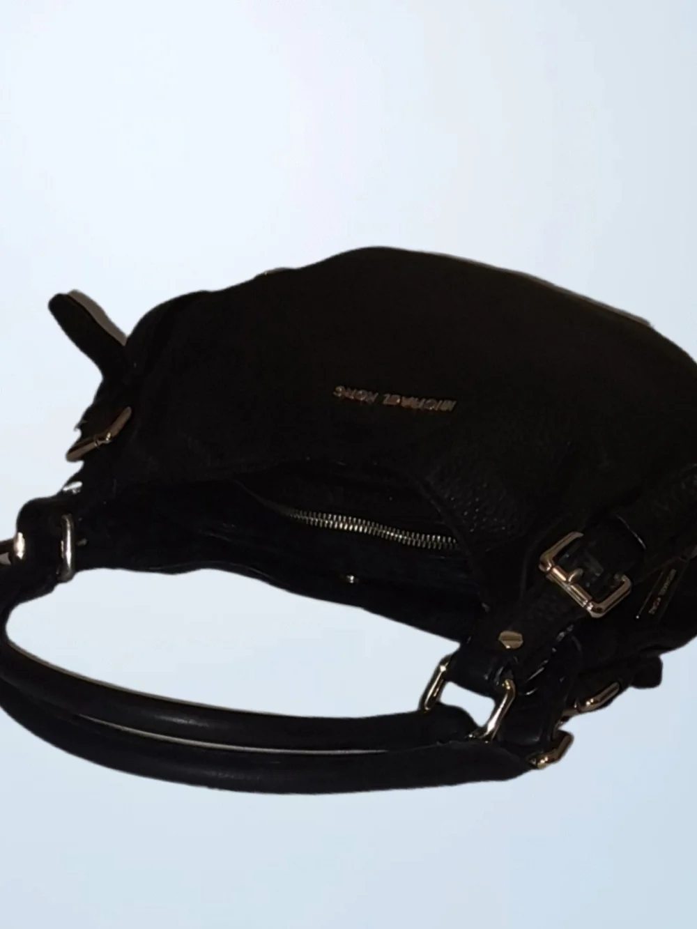 Michael Kors Bedford Black Leather Hobo Bag